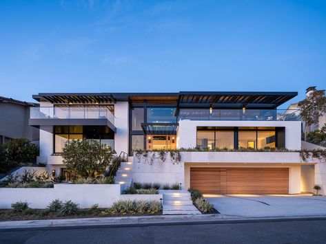 Emerald Bay | Brandon Architects Brandon Architects, Roof Eaves, Board Formed Concrete, Contemporary Houses, Ocean Horizon, Emerald Bay, Harbor Island, Roof Deck, Home Modern