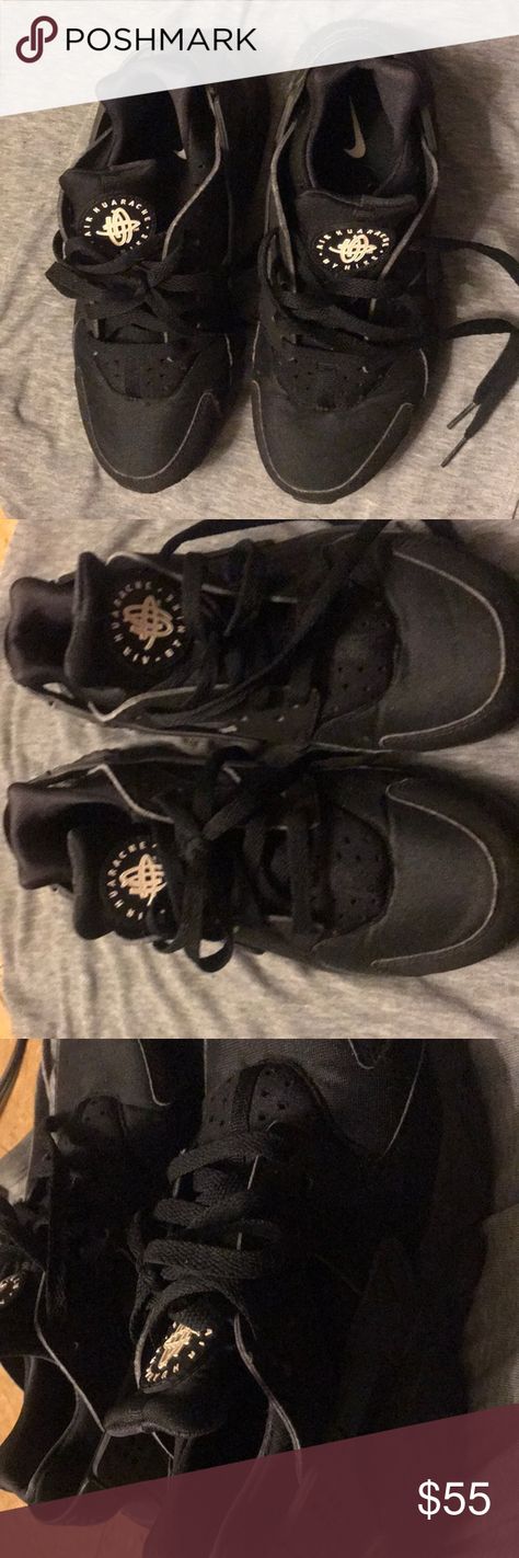 Men Nike black huaraches ,comes in original box These shoes are in great conditions and haven’t been worn a lot. Price is negotiable.   Size:6 in US men Nike Shoes Sneakers Men Nike Shoes, Black Huarache, Men Nike, Us Man, Nike Black, Men's Nike, Puma Sneaker, Black Nikes, Nike Men