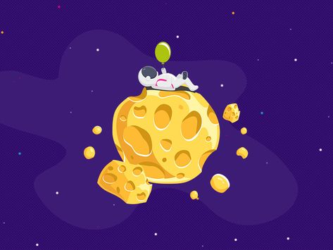 Cheese planet for the new kids website. Galaxy Bar. Kiev yellow website vector spase planet illustration food flat drawing cheese art Space Food Illustration, Cheese Art Design, Cheese Art Drawing, Cheese Cartoon Cute, Cheese Illustration Design, Yellow Website, Cheese Tattoo, Cheese Illustration, Cheese Cartoon