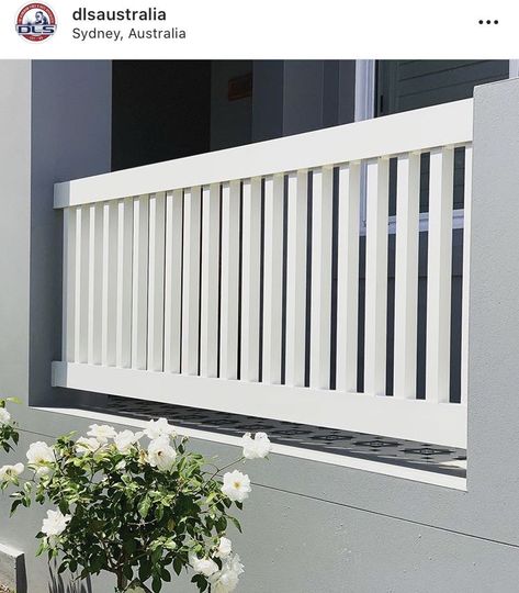 Verandah Balustrade Ideas, Front Verandah Railing Ideas, Hamptons Balcony Balustrade, Timber Balcony Balustrade, Balustrade Ideas Outdoor Balconies, Timber Balustrade Outdoor, Aluminium Balcony Railing, Hampton Balcony, Hamptons Balustrade