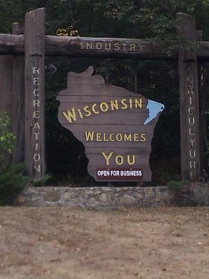 Welcome to Wisconsin! You are among friends! Welcome To Wisconsin Sign, Wisconsin Art Print, Wisconsin Stickers, Vintage Wisconsin Posters, Vintage Wisconsin, Oh The Places Youll Go, Random Things, Dream Life, Wisconsin