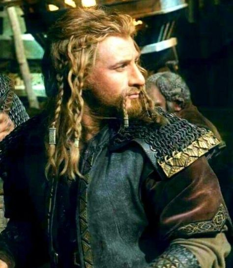 Hobbit Characters, Lotr Birthday, Hobbit Cosplay, Dean O'gorman, Concerning Hobbits, Fili And Kili, The Hobbit Movies, Desolation Of Smaug, Viking Hair