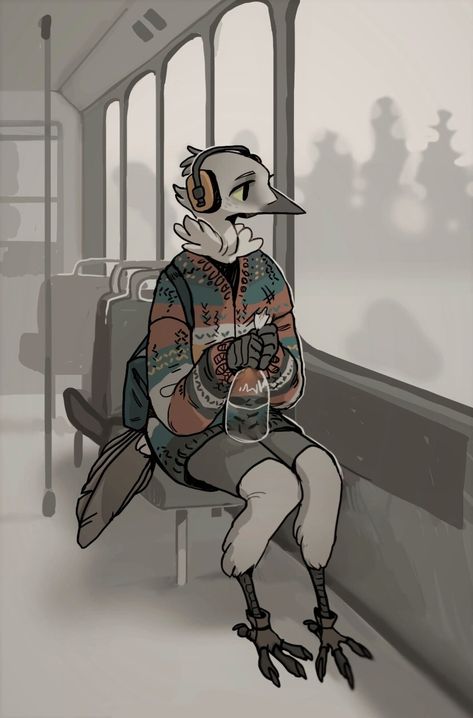 Raccooneggs Ezra, Pigeon Fursona, Raven Fursona, Penguin Fursona, Bird Character Art, Anthro Spider, Animal Human Art, Crow Fursona, Bird Furry Art