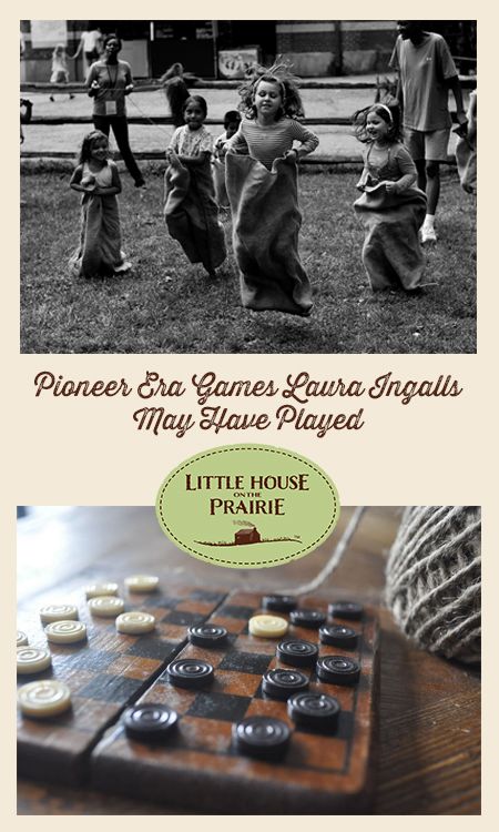 Have you ever wondered what games pioneer children played? Laura Ingalls Wilder describes many games and activities in her books, and research shows us a few other games that children played during this era. Pioneer Day Activities, Pioneer Games, Pioneer Activities, Pioneer Crafts, Kansas Day, Pioneer Trek, Pioneer Day, Pioneer Life, Little House On The Prairie