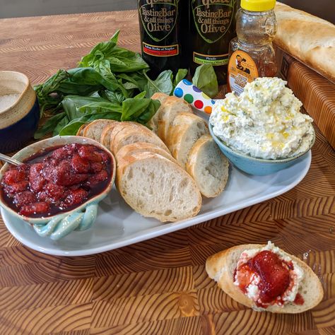 Balsamic Roasted Strawberries, Summer Lunches, Strawberry Gluten Free, Impressive Appetizers, Roasted Strawberries, Whipped Feta, So Deep, Summer Lunch, Strawberry Dip