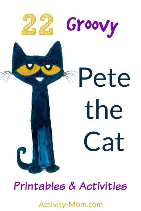 Pete The Cat Clip Art Free Printable, Pete The Cat Too Cool For School Crafts, Pete The Cat Writing Activities, Pete The Car Crafts Preschool, Pete The Cat Stem Activities, Pete The Cat Free Printables, Pete The Cat Goes Camping Activities, Pete The Cat Trunk Or Treat Ideas, Pete The Cat Worksheets