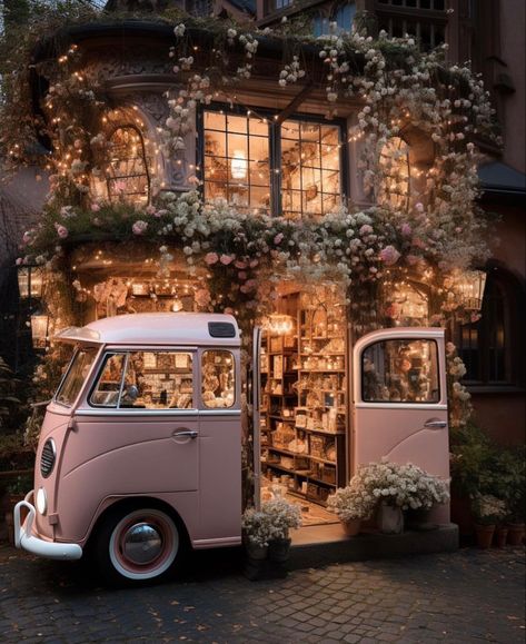 Lauderee Aesthetic, Book Cafe Aesthetic, Romance Book Aesthetic, Book Store Aesthetic, Bookstore Cafe, Library Aesthetic, Combi Volkswagen, Book Cafe, Cozy Cafe