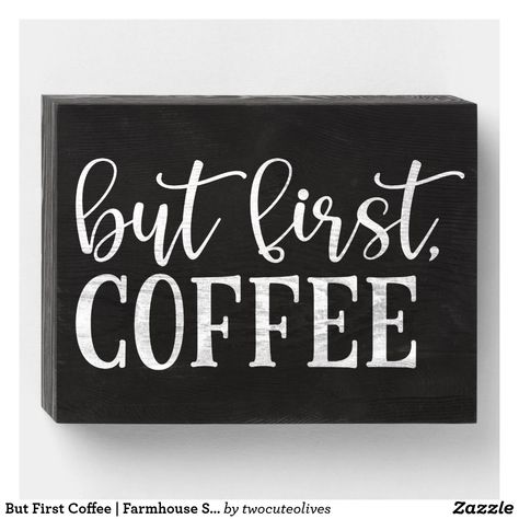 Coffee Signs Diy, Funny Coffee Signs, Coffee Bar Sign, Coffee Bars In Kitchen, Coffee Bar Home, Coffee Bar Signs, Tea Bar, Bar Set Up, Coffee Decor