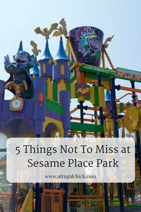 5 Things Not To Miss at Sesame Place Park | A Frugal Chick Sesame Street Place, Sesame Place, Frugal Travel, Pennsylvania Travel, Sesame Street Characters, Vacation Activities, Parking Design, Family Vacations, Summer Family