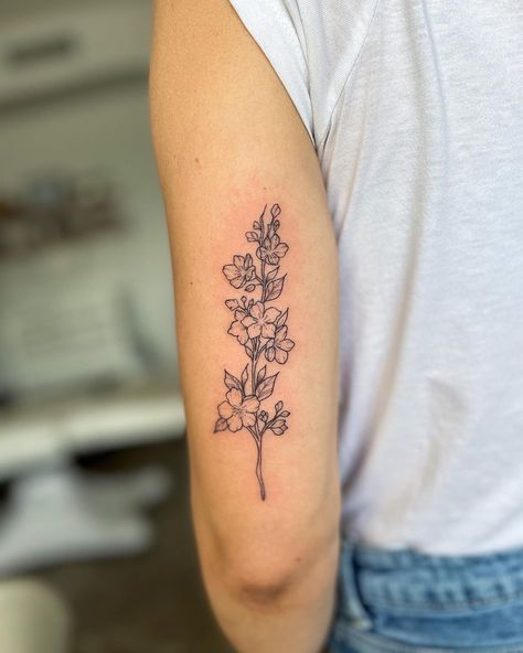 Crab Apple Blossom Tattoo, Oregon Grape Tattoo, Crab Apple Tree Tattoo, Apple Blossom Flower Tattoo, Crab Apple Tattoo, Plum Flower Tattoo, Dogwood Tree Tattoo, Apple Tree Tattoo, Apple Blossom Tattoo