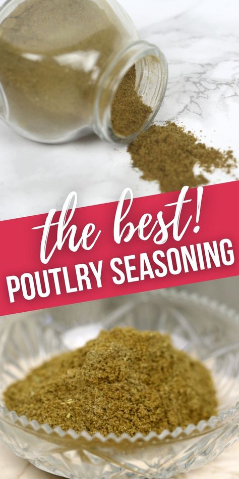 How To Make Poultry Seasoning, Diy Poultry Seasoning Recipe, Chicken Boullion Recipe, Poultry Seasoning Recipe Simple, Homemade Poultry Seasoning, Farm Dust Seasoning Recipe, Poultry Seasoning Substitute, Homemade Poultry Seasoning Recipe, House Seasoning Recipe