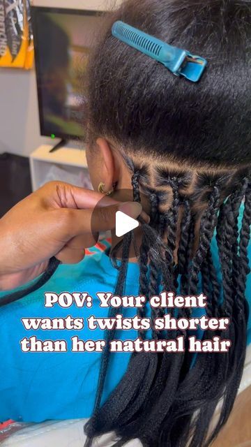 Braids, locs, and Twists on Instagram: "This is the perfect method when your client wants bob twists or braids but their hair is longer. Simply flip the hair over and braid as normal  Style: Island Twists  August Bookings are open‼️  📍Warner Robins GA  #warnerrobinshair #maconbraider #islandtwist #shortbraids #braidtips" Bob Island Twist, Bob Twists Braids Black Women, Bob Twists Braids, Bob Twists, Island Twist Braids, Bob Twist, Twist Bob, Rope Twist Braids, Island Twist