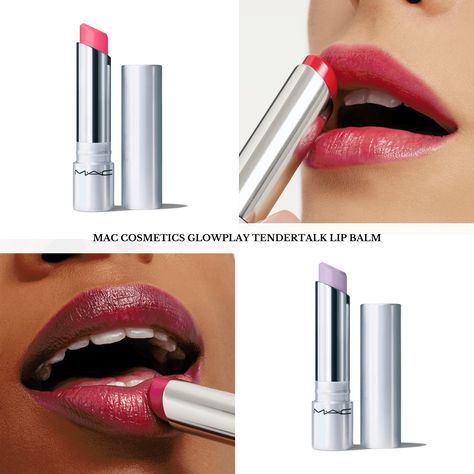 Sneak Peek! MAC Cosmetics Glowplay Tendertalk Lip Balm Tinted Lip Gloss, Makeup News, Chanel Beauty, Cosmetic Shop, Latest Makeup, Stick Foundation, Smooth Lips, Beauty Bay, How To Line Lips