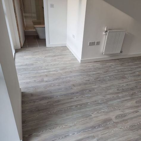 Amtico Click White Ash installation Amtico Flooring, White Ash, Hardwood Floors, Tile Floor, Ash, Flooring, Living Room, White