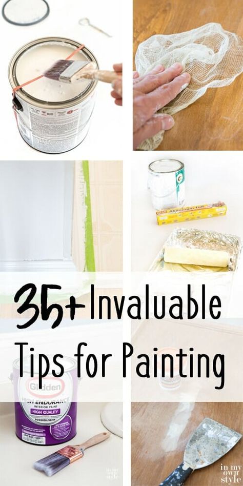 Painting Walls Tips, House Painting Tips, Tips For Painting, Diy Home Repair, Home Repairs, Painting Tools, Diy Home Improvement, Painting Tips, Home Maintenance