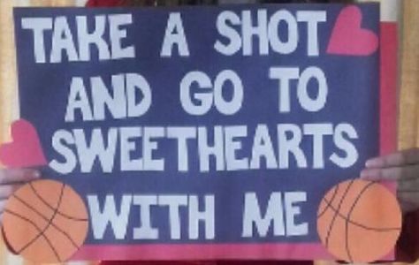 For that basketball player. Cute way to ask! Basketball Promposal Ideas, Basketball Promposal, Sadies Dance, Promposal Ideas, Dance Proposal, Sadie Hawkins, Prom Pictures Couples, Team Quotes, High School Dance