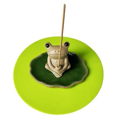 Frog Incense Holder, Scented Oil Diffuser, Incense Sticks Holder, Lotus Leaves, Cute Frog, Lotus Leaf, Scented Oils, Animal Statues, Best Essential Oils