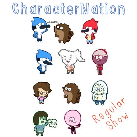 REGULAR SHOW Stickers, 10 Characters, Fan-art, Fun Stickers, Cartoon Stickers, Chibi by CharacterNation on Etsy https://www.etsy.com/listing/178627733/regular-show-stickers-10-characters-fan Stickers Cartoon, Regular Show, Cartoon Stickers, Fun Stickers, Disney Channel, Art Sketchbook, Cartoon Network, Cartoon Characters, Etsy Listing