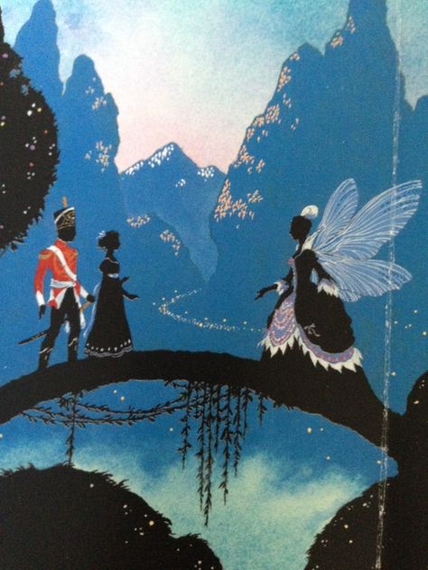 Niroot Puttapipat’s exquisite illustrations for The Nutcracker, published by Walker Books. Holiday Stories, Silhouette Illustration, Nutcracker Ballet, Fairytale Illustration, Christmas Collectibles, The Nutcracker, Fairytale Art, Illustration Vintage, Art Et Illustration