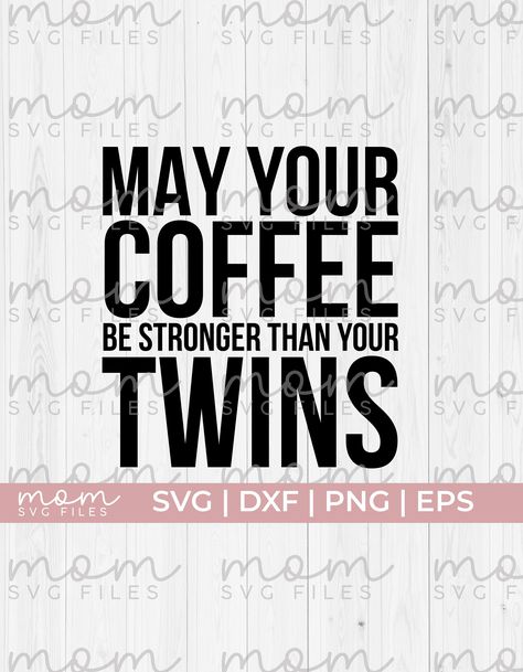 Twin Svg, Mom Of Twins, Twin Shirts, Cheer Coaches, Dance Teachers, Mom Life Svg, Twin Mom, Mama Svg, Stickers Wall