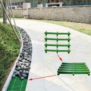 The pictures or vides of Drain Grates for Drainage Solution Gutter Drainage, Drainage Grates, Landscape Drainage, Yard Drainage, Outdoor Gardens Landscaping, Drainage Solutions, French Drain, Desain Lanskap, Lawn And Landscape