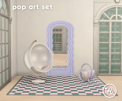 Helenmay | Sims 4 cc creator | Patreon Sims 4 Hallway Decor, Sims 4 Cc Light Mirror, Sims 4 Cc Led Mirror, Sims 4 Cc Patreon Mirror, Sims 4 Cc Standing Mirror, Sims 4 Cc Floor Mirror, The Sims 4 Wallpaper Cc, Sims 4 Mirror Cc, Sea Bedrooms