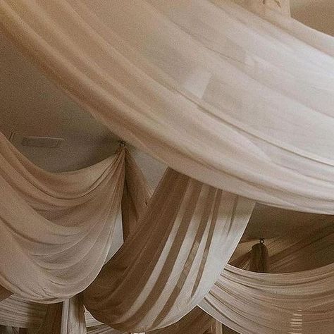 Fabric Draped Ceiling, Draped Ceiling, Ceiling Drapery, Wedding Drapery, Wedding Draping, Draping Wedding, White Drapery, Fabric Installation, Ceiling Draping