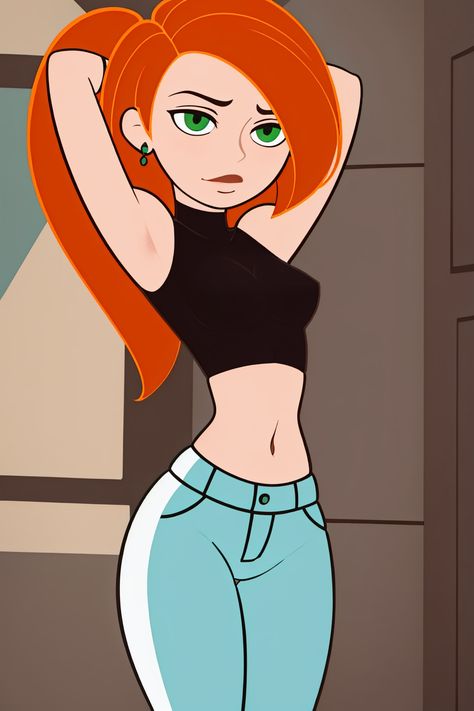 Kim Possible Characters, Arte Jazz, Female Cartoon Characters, Female Cartoon, Kim Possible, Cartoon Girl, Hinata Hyuga, Girls Characters, Female Character Design