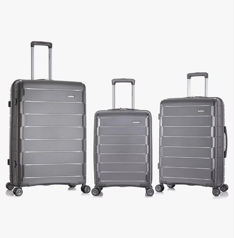 3-Piece Set (20/24/28) | Carry-Ons LIGHT WEIGHT YET EXTREMELY DURABLE POLYPROPYLENE MATERIAL WATERPROOF ZIPPERS DOUBLE SPINNER WHEELS STURDY ERGONOMIC TELESCOPING HANDLE Packing Organizers, Hardside Luggage, Luggage Sets, Luggage Accessories, Women Set, Cross Straps, Vienna, Best Sellers, 3 Piece