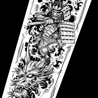 Dead Dread Tattoo (@dead.dread) • Fotos e vídeos do Instagram Shogun Tattoo, Dragon Samurai, Samurai Tattoo Sleeve, Japanese Tattoos For Men, Dragon Tattoos For Men, Dragon Sleeve, Half Sleeve Tattoos Drawings, Samurai Tattoo Design, Warrior Tattoos