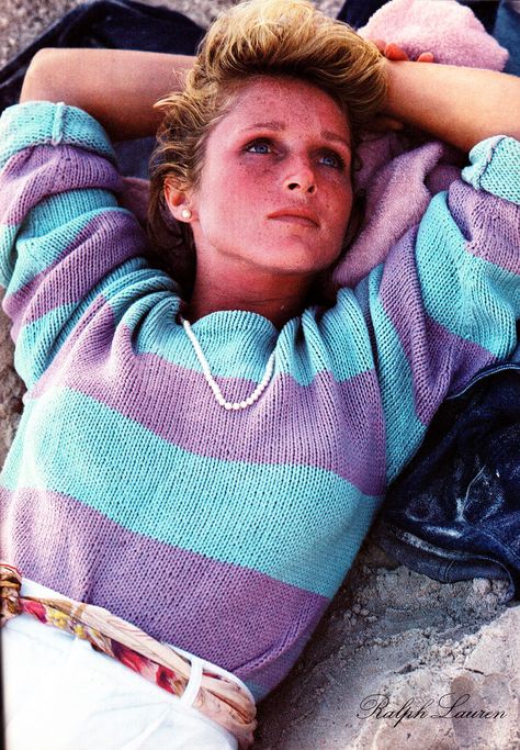 Ralph Lauren 1983 | by barbiescanner 1983 Fashion, Ralph Lauren Ads, 80s Preppy, Vintage Fashion 1980s, Derry Girls, 80s Jeans, Retro Clothes, 1980s Style, Dark Dress