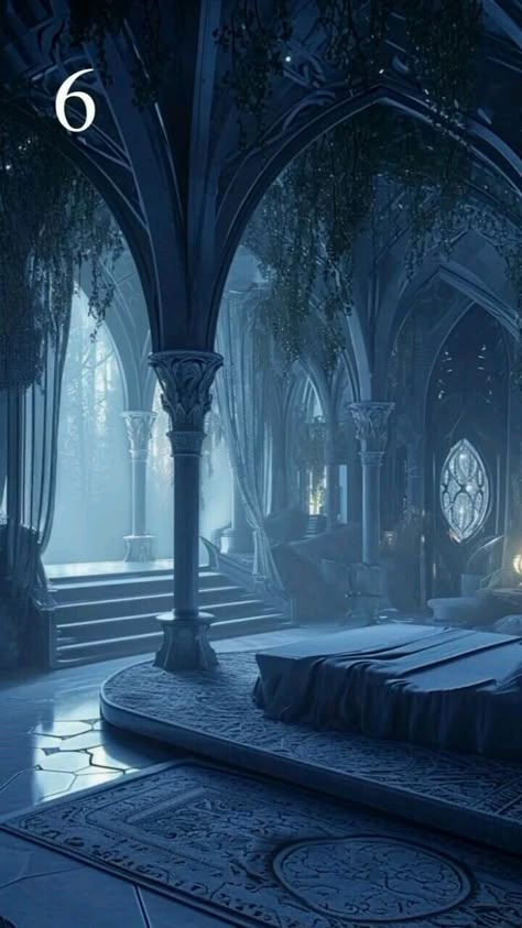 Fae Palace, Dark Royalty Core, Fae Kingdom, Underwater Palace, Elven Architecture, Dnd Landscape, Mystical Castle, Daughter Of Darkness, Nyx Goddess