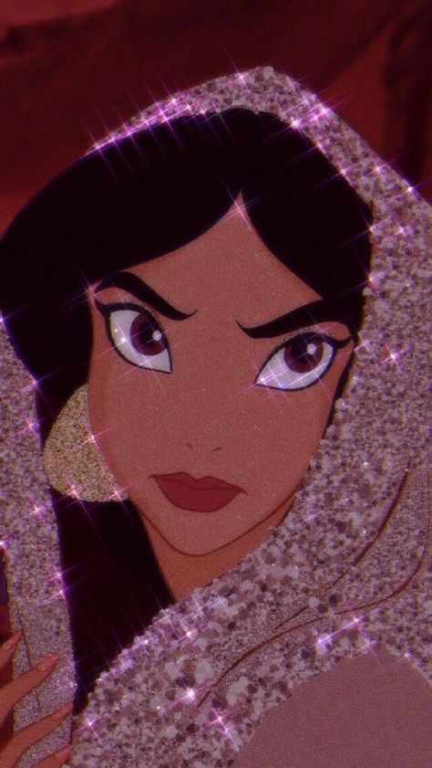 Angela Name, Princess Jasmine Aesthetic, Aladdin Aesthetic, Jasmine Aesthetic, Walt Disney Princesses, Jasmine Aladdin, Girl Emoji, Disney Jasmine, Indian Art Gallery