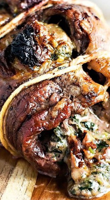 Baked Stuffed Flank Steak We raise and market Montana beef directly to you. http://www.hollenbeckag.com/ Baked Stuffed Flank Steak, Stuffed Flank Steak, Steak Marinades, Skirt Steak Recipes, Steak Marinade Recipes, Flank Steak Recipes, Easy Steak Recipes, Grilled Steak Recipes, Steak Marinade