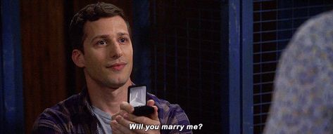 . . . to Propose to Amy Jake And Amy Proposal, Jake And Amy Wedding, Jake And Amy Episodes, Jake X Amy Brooklyn Nine Nine, Jake Peralta E Amy Santiago, Jake And Amy Brooklyn 99, Jake And Amy, Jake Peralta, Andy Samberg