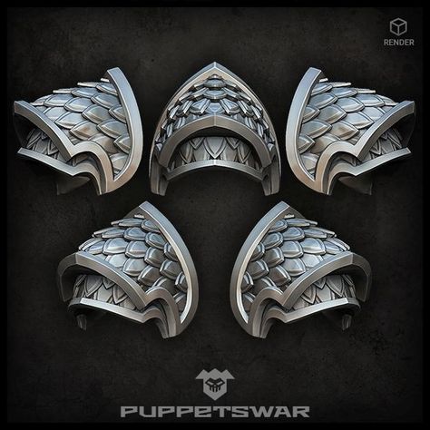 Eva Foam Armor, Heavy Infantry, Foam Armor, Salamanders, Armadura Medieval, Shoulder Armor, Warhammer Models, Warhammer 40k Artwork, Marvelous Designer