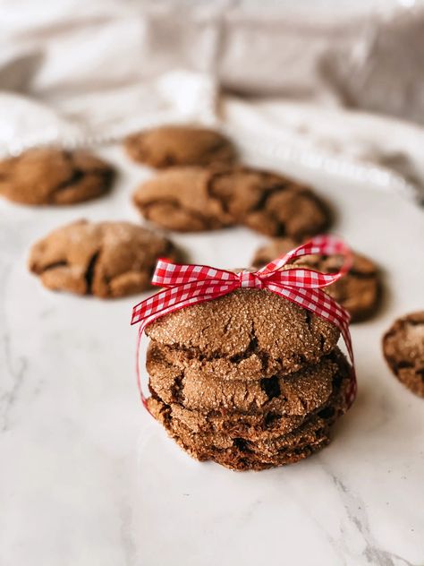 1 Bowl Einkorn Ginger Cookies Einkorn Gingerbread Cookies, Einkorn Christmas Cookies, Einkorn Flour Recipes, Fat Free Cookies, Healthy Christmas Baking, Einkorn Cookies, Ginger Snaps Recipe, Einkorn Recipes, Ginger Cookie Recipes