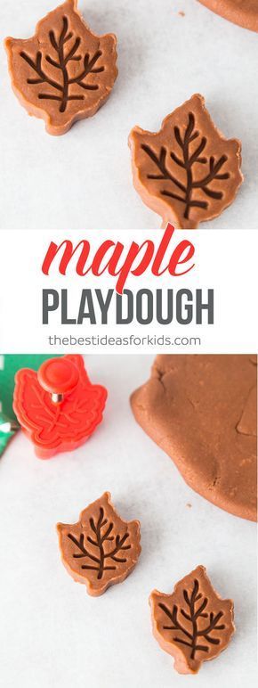 This maple scented playdough is so fun for fall! It smells like maple syrup. Kids will have fun playing and pretending to make maple cookies. via @bestideaskids Baby Food Pancakes, Maple Sugaring Activities, Canada For Kids, Brown Food Coloring, Food Pancakes, Maple Cookies, Cream Of Tarter, Playdough Recipe, Simple Crafts