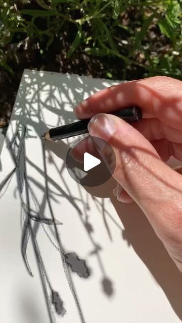 Watercolor Techniques Tutorial, Painting Techniques Art, Sun Drawing, Shadow Painting, Summer Drawings, Shadow Drawing, Painting Flowers Tutorial, Watercolor Pictures, Shadow Art