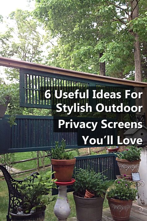 Transform your outdoor space with our guide to 6 Useful Ideas For Stylish Outdoor Privacy Screens You’ll Love. Discover creative and functional outdoor privacy screens that enhance your patio, garden, or balcony while providing the seclusion you desire. From natural materials to modern designs, these ideas will inspire you to create a serene oasis right at home. Elevate your outdoor living experience with stylish solutions that blend beauty and privacy. Porch Privacy Wall Ideas, Create Privacy On Patio, Temporary Outdoor Privacy Wall, Diy Patio Privacy Ideas, Diy Privacy Screen Outdoor Cheap, Garden Privacy Ideas, Outdoor Privacy Panels, Porch Privacy, Privacy Balcony