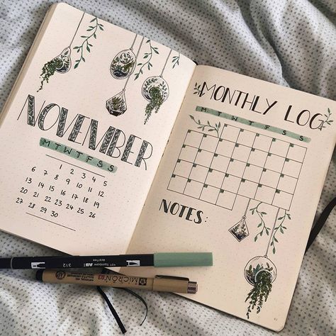 My entry for @archerandolive #AOdotgridchallenge 🍃 Since I already did my monthly log for november #sketch #bujo #bulletjournal #bujobeginner #bulletjournaldk #plan #bujogirl #novemberbujo #november #novembre Notesbog Design, Dot Notebook, Journal D'inspiration, Journal Planning, Kalender Design, Bullet Journal Ideas Templates, Bullet Journal 2019, Creating A Bullet Journal, Bullet Journal Notes