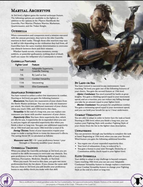 Subclasses 5e, Dnd 5e Monk, Martial Archetype, Dnd Fighter, Dnd Subclasses, Dnd Concept, Dnd Board, Character Classes, Dungeons And Dragons Rules