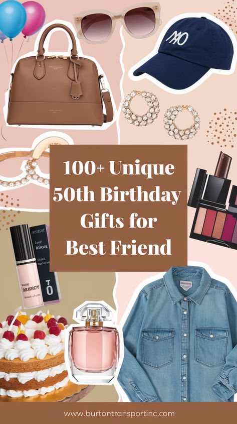 Find over 100 unique and heartwarming gifts for your best friend’s 50th birthday! Whether you’re planning a party, holiday celebration, or just want to show your love, these thoughtful presents will make their day extra special. From Christmas to New Year, these gift ideas cater to everyone, including moms, dads, and coworkers. Explore affordable Amazon deals, Black Friday promotions, and timeless gifts to ensure your best friend’s 50th birthday is filled with love and joy! Best 50th Birthday Gifts Woman, 50 Gifts For 50th Birthday For Women, 50 Birthday Gift Ideas For Women, Gifts For 50th Birthday Women, 50th Birthday Gift Ideas For Women, Gift Ideas On Amazon, 50th Birthday Gifts For Women, 50th Birthday Gift Ideas, Gifts For Older Women