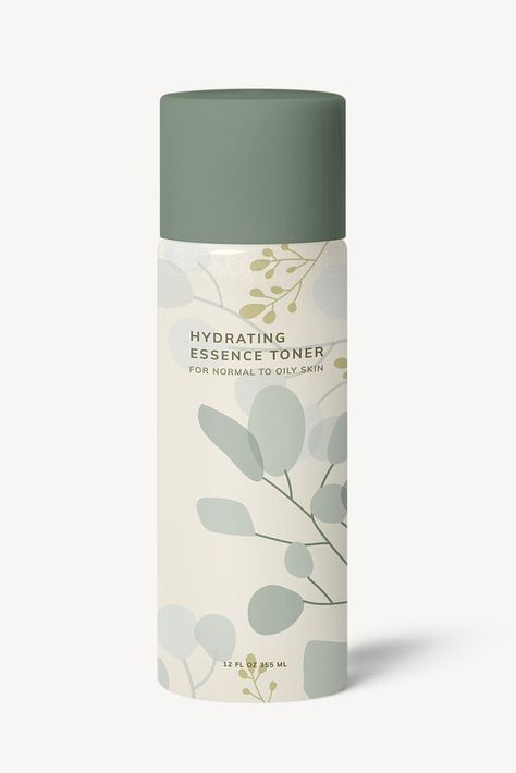 Aesthetic botanical toner bottle | premium image by rawpixel.com / ploypalyn Cosmetic Aesthetic, Hydrating Essence, Bottle Design Packaging, Of Aesthetic, Aesthetic Beauty, Beauty Product, Bottle Design, Free Image, Design Resources