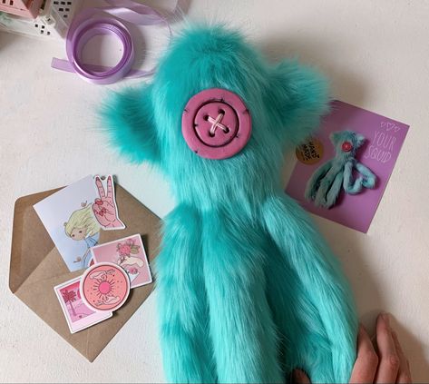 You can buy in inst: faunadolls and in my Etsy store: CutePlushArt #squid #coraline #bluesquidplushcoraline #bluesquid #coralinetoy #gift #cutetoy #cute #plushies Coraline Toys, Squid Plush, Cute Plushies, Coraline Doll, Coraline Jones, Cute Sewing Projects, Sewing Design, Birthday Wishlist, Cute Stuffed Animals