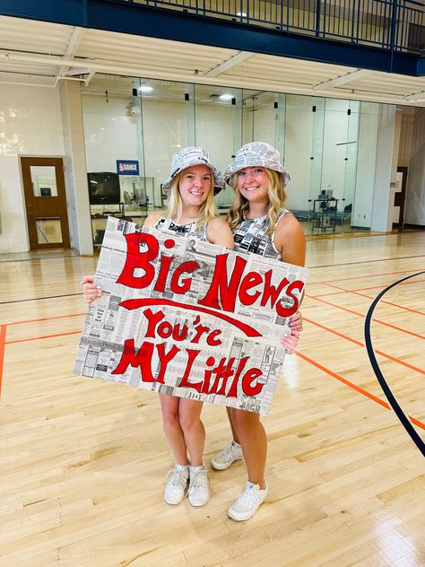 Bigs And Little Reveal, Big Little Poster Ideas, Sorority Big Little Reveal Theme, Big And Little Reveal Ideas, Big Little Reveal Themes Sorority, Big Little Reveal Ideas, Big Little Themes, Big Little Reveal Themes, Big Sister Reveal