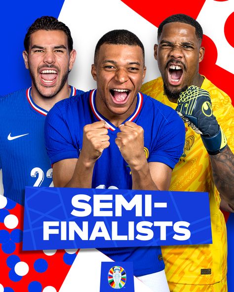 🇫🇷 France are through to the semi-finals! #EURO2024 #PORFRA #ilotbetghana #greatodds Theo Hernandez, Play Zone, Soccer Motivation, Website Illustration, Dice Games, Soccer Balls, Platform Game, Semi Final, Soccer Shoes