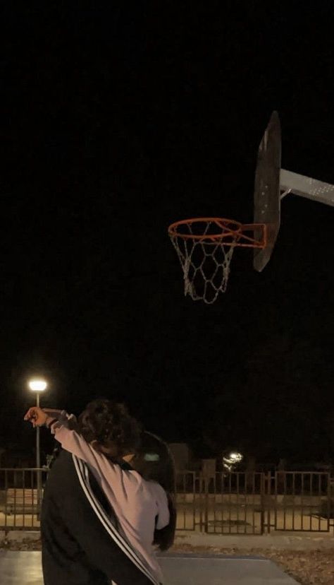 Cute Couple Aesthetic, Couple Aesthetic, In The Dark, At Night, Photo Ideas, Basketball, Signs