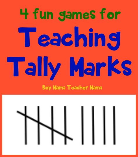 4 Fun Games for Teaching Tally Marks Tally marks are fun to teach and a very useful tool! Here is a round-up of the tally mark games we have shared over the past two years. Tally Mark Memory and I… Teaching Tally Marks First Grade, Teaching Tally Marks Preschool, Tally Mark Activities For Kindergarten, Teaching Tally Marks Kindergarten, Tally Mark Activities First Grade, Kindergarten Tally Mark Activities, Teaching Tally Marks, Tally Marks Anchor Chart, Tally Activities