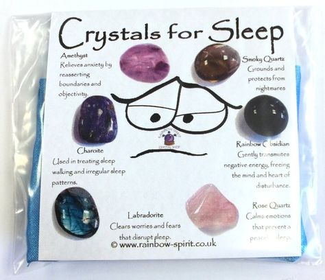 Crystal Set for Sleep | Etsy Crystals For Sleep, Sleep Support, Protection Crystals, Crystal Set, Amethyst Quartz, Spiritual Inspiration, Amethyst Crystal, Smoky Quartz, Stamped Cards